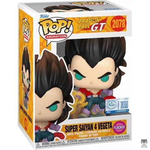 Figurine Funko POP Vegeta Super Saiyan 4 (Flocked) (Flocked)