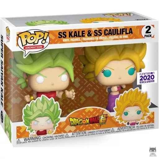 Figurine Funko POP Super Saiyan Kale & Super Saiyan Caulifla (Multipack)