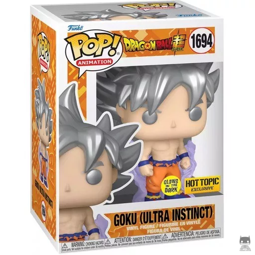 Figurine Funko POP Goku (Ultra Instinct) (Glow in the Dark) (Glow in the Dark)