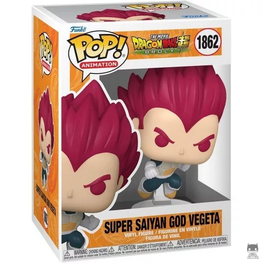 Figurine Funko POP Vegeta Super Saiyan God (Dragon Ball Super (DBS))