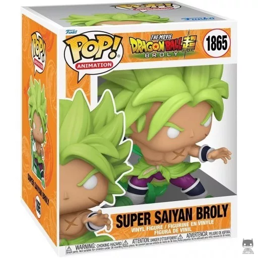 Figurine Funko POP Broly Super Saiyan (SuperSized) (Dragon Ball Super (DBS))