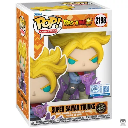 Figurine Funko POP Trunks Super Saiyan (Chase & Glow in the Dark) (Glow in the Dark)