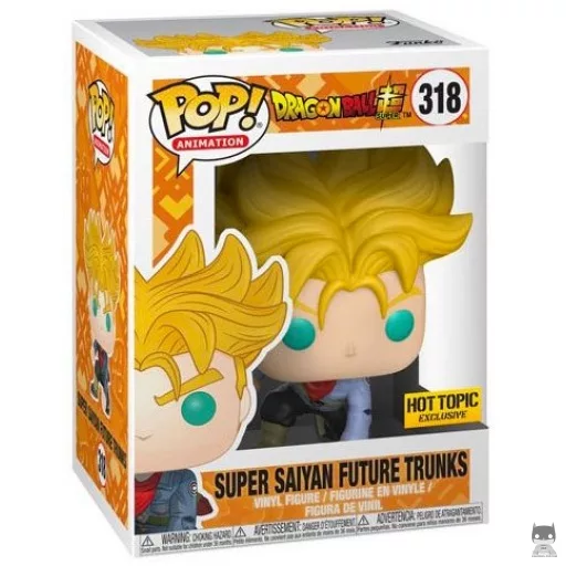 Figurine Funko POP Super Saiyan Trunks du Futur (Hot Topic)