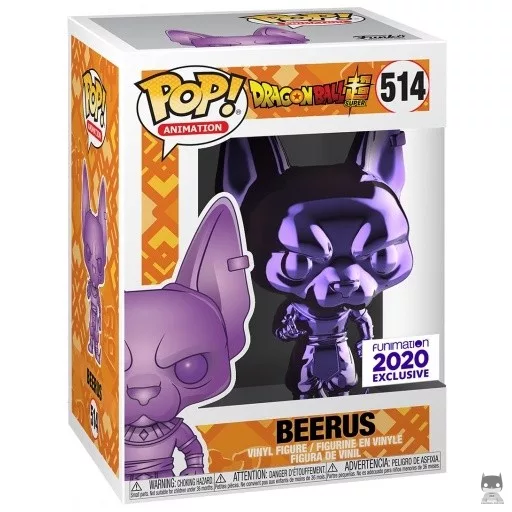 Figurine Funko POP Beerus (Chrome Violet) (Dragon Ball Super (DBS))