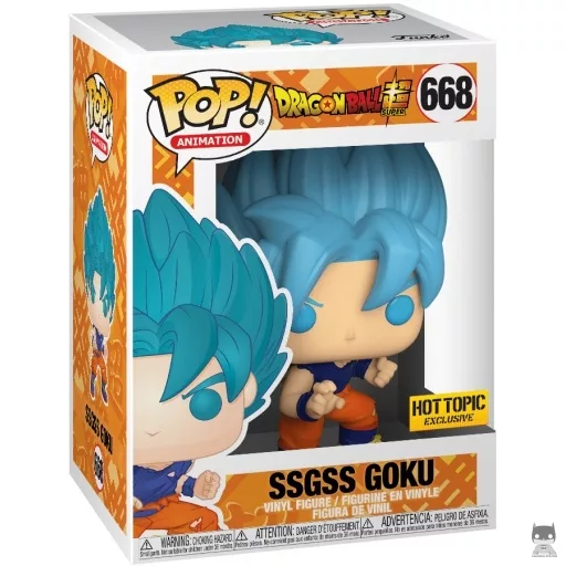 Figurine Funko POP SSGSS Goku (Hot Topic)