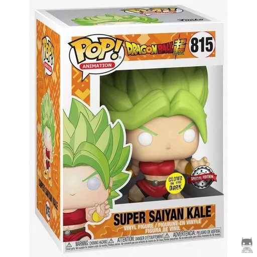 Figurine Funko POP Super Saiyan Kale (Glow in the Dark) (Dragon Ball Super (DBS))