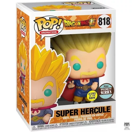 Figurine Funko POP Super Saiyan Hercule (Glow in the Dark) (Glow in the Dark)