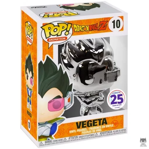 Figurine Funko POP Vegeta (Chrome Argent) (Pop! Vinyl)