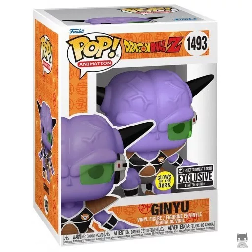 Figurine Funko POP Ginyu (Glow in the Dark) (Dragon Ball Z (DBZ))