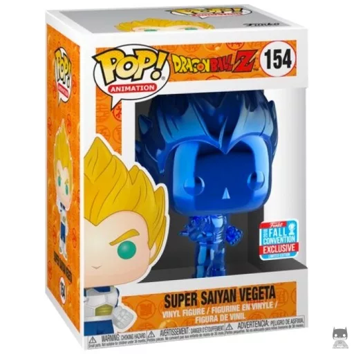 Figurine Funko POP Super Saiyan Vegeta (Chrome Bleu) (Dragon Ball Z (DBZ))