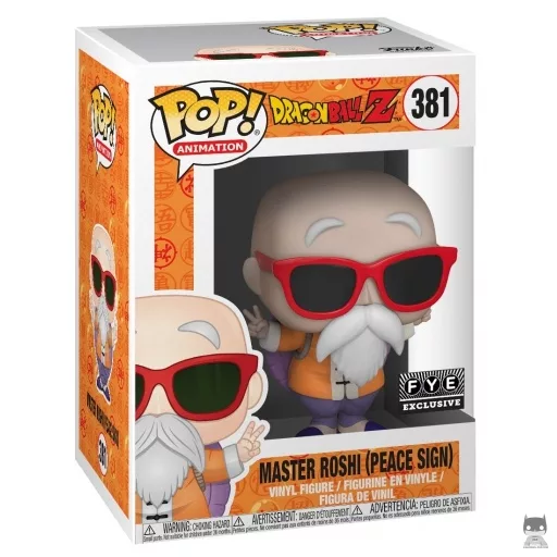 Figurine Funko POP Tortue Géniale Signe de Paix (Dragon Ball Z (DBZ))