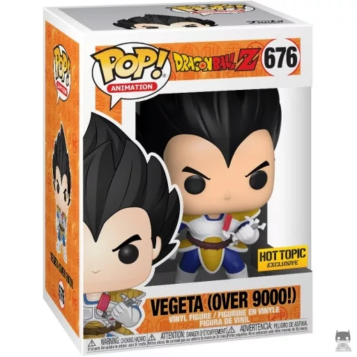 Figurine Funko POP Vegeta Over 9000! (Hot Topic)