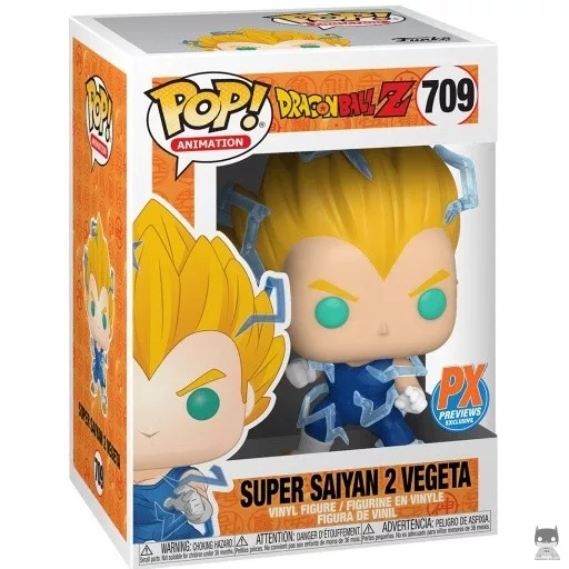 Figurine Funko POP Super Saiyan 2 Vegeta (Chase & Glow in the Dark) (Vegeta)