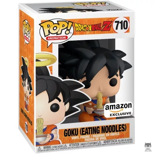 Figurine Funko POP Goku Mangeant des Nouilles (Dragon Ball Z (DBZ))