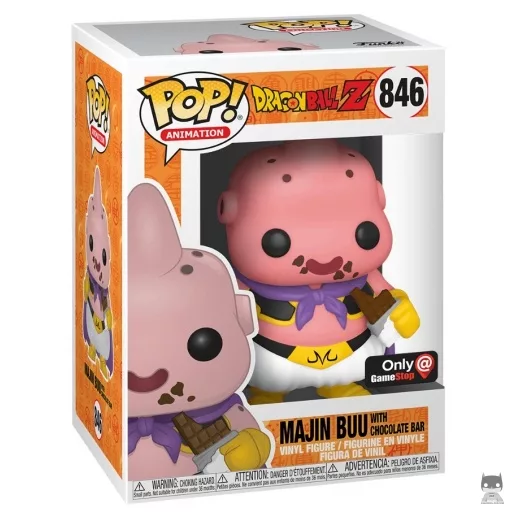 Figurine Funko POP Majin Boo avec Tablette de Chocolat (GameStop)