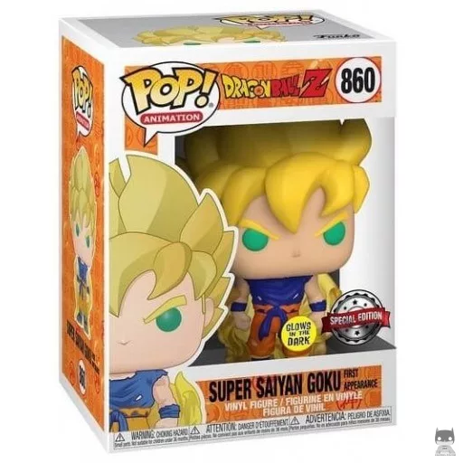 Figurine Funko POP Super Saiyan Goku First Appearance (Glow in the Dark) (Goku)