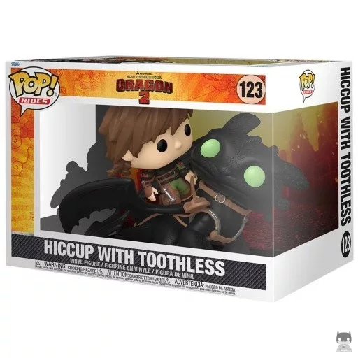 Figurine Funko POP Harrold sur Krokmou (Rides)