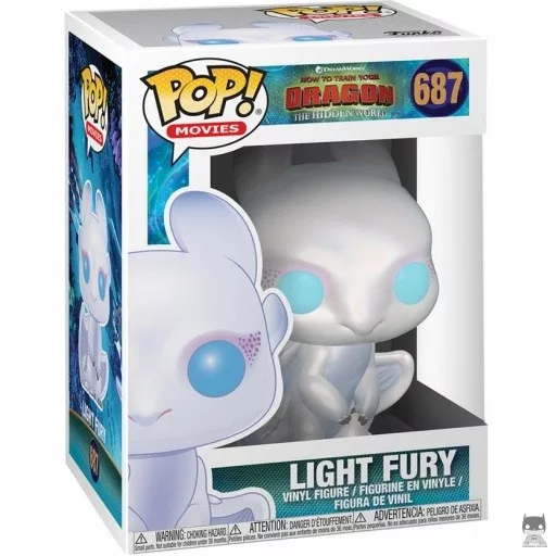 Figurine Funko POP Light Fury (Dragons)