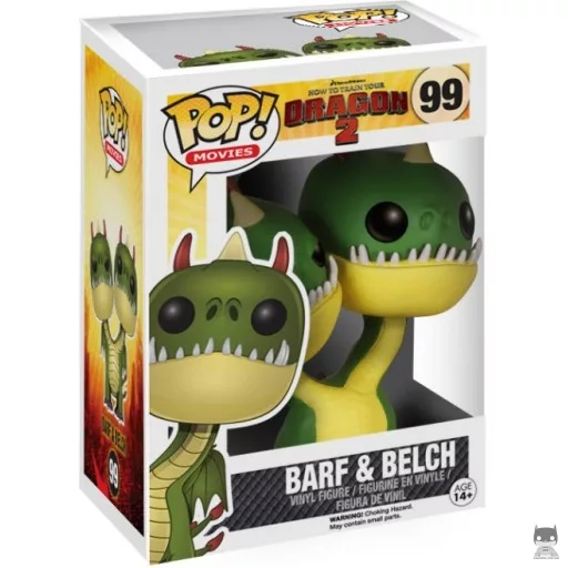 Figurine Funko POP Prout & Pète (Dragons)