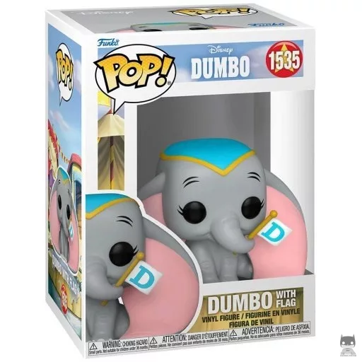 Figurine Funko POP Dumbo avec Drapeau (Dumbo)