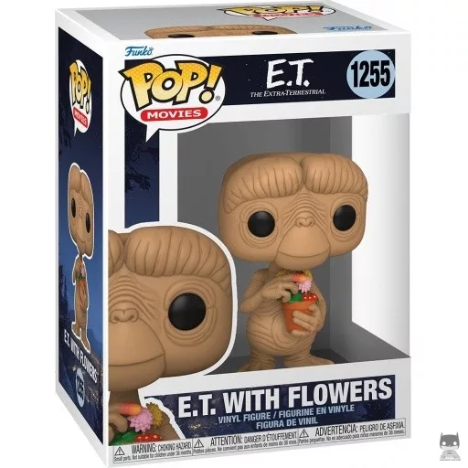 Figurine Funko POP E.T. avec Fleurs (E.T. l'extra-terrestre)