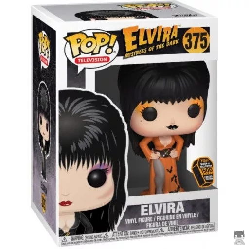 Figurine Funko POP Elvira Maîtresse des Ténèbres (Orange) (Elvira Maîtresse des Ténèbres)