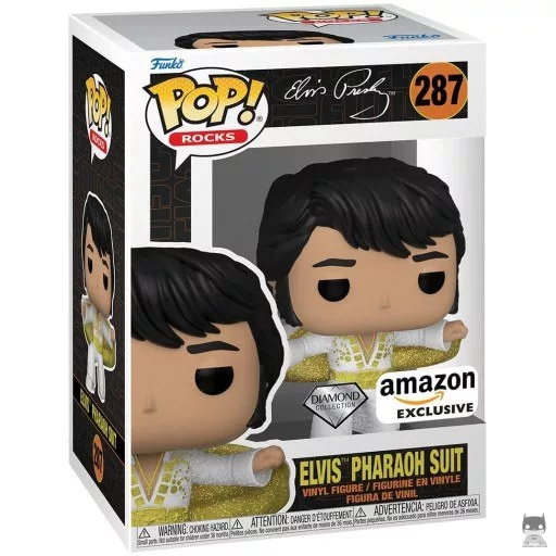 Figurine Funko POP Elvis Tenue Pharaon (Diamond Glitter) (Elvis Presley)