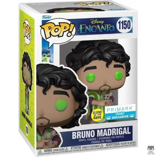 Figurine Funko POP Bruno Madrigal (Glow in the Dark) (Encanto)