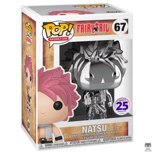 Figurine Funko POP Natsu Dragneel (Chrome) (Fairy Tail)