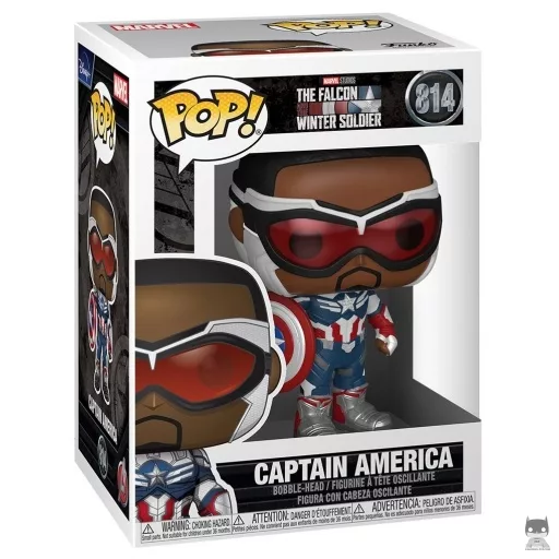 Figurine Funko POP Captain America (Bobble head)