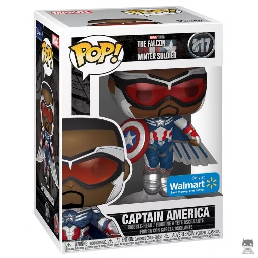 Figurine Funko POP Captain America (Metallic) (Metallic)