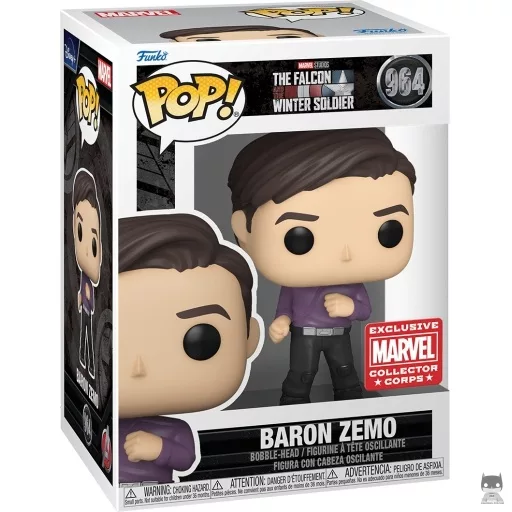 Figurine Funko POP Baron Zemo (Falcon et le Soldat de l'Hiver)