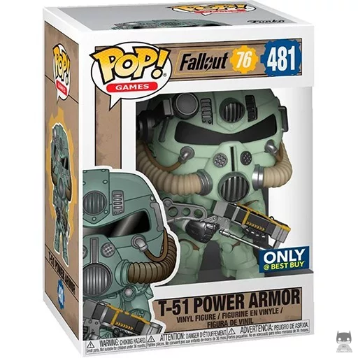 Figurine Funko POP T-51 Power Armor (Vert) (Fallout)