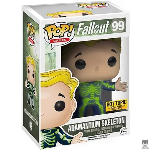 Figurine Funko POP Vault Boy (Perk Squelette) (Hot Topic)