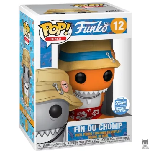 Figurine Funko POP Fin Du Chomp (Orange) (Fantastik Plastik)