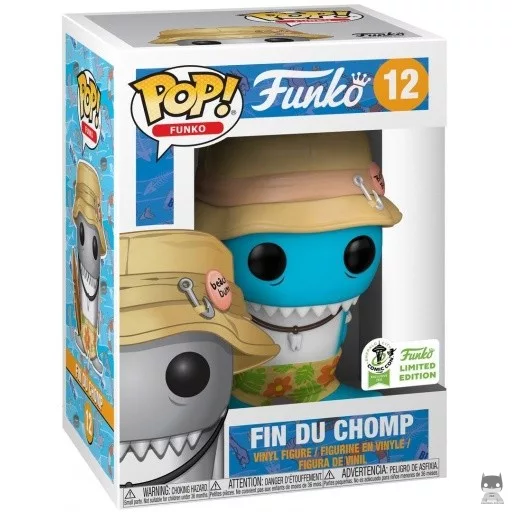 Figurine Funko POP Fin DuChomp (Bleu) (Fantastik Plastik)