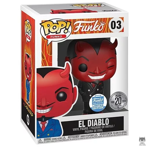 Figurine Funko POP El DIablo (Noir) (Fantastik Plastik)