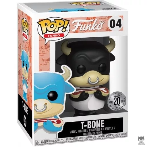 Figurine Funko POP T-Bone (Noir) (Fantastik Plastik)