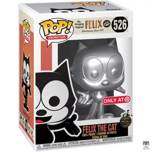 Figurine Funko POP Felix le Chat (Argent) (Felix le Chat)