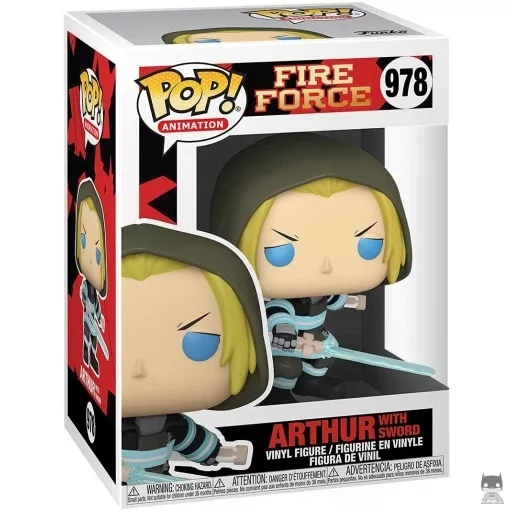 Figurine Funko POP Arthur avec Epée (Fire Force)