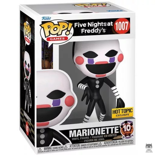 Figurine Funko POP Marionette (10ème Anniversaire) (Five Nights at Freddy's)