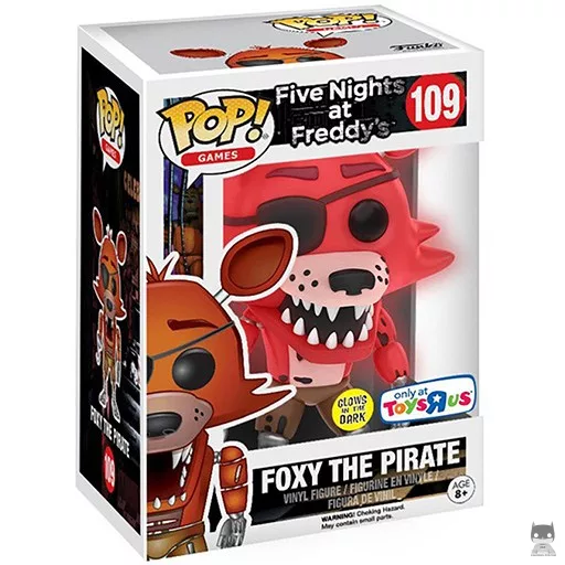 Figurine Funko POP Foxy (Pirate) (Rouge) (Five Nights at Freddy's)