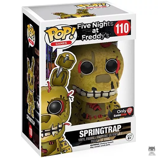 Figurine Funko POP Springtrap (Flocked) (GameStop)