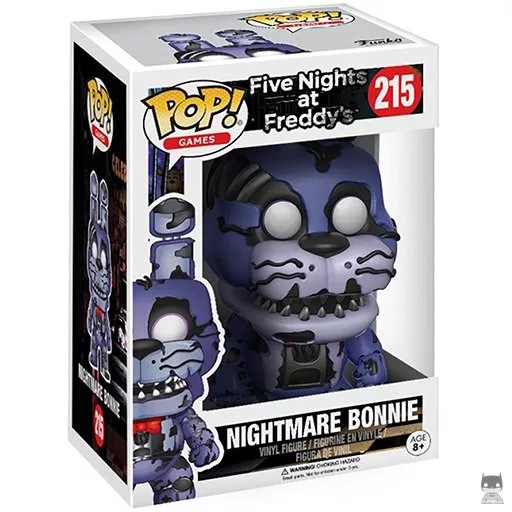Figurine Funko POP Bonnie the Rabbit (Cauchemar) (Five Nights at Freddy's)