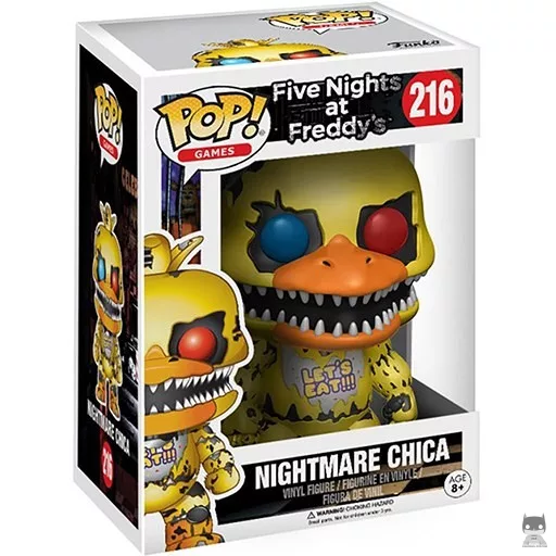 Figurine Funko POP Chica the Chicken (Cauchemar) (Five Nights at Freddy's)