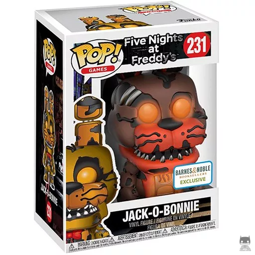 Figurine Funko POP Bonnie the Rabbit (Orange) (Glow in the Dark)