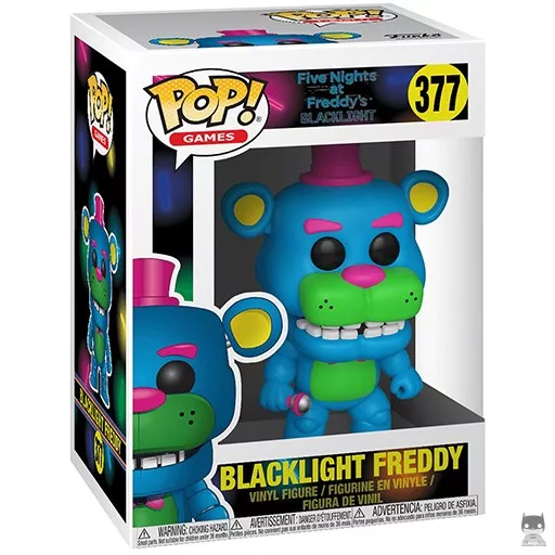 Figurine Funko POP Freddy Fazbear (Blacklight) (GameStop)