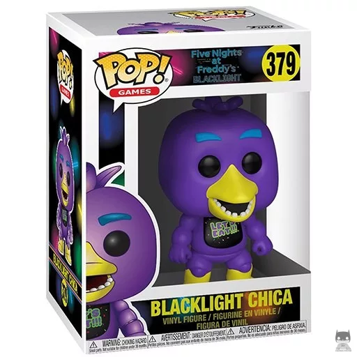 Figurine Funko POP Chica the Chicken (Blacklight) (Five Nights at Freddy's)