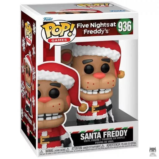 Figurine Funko POP Freddy Père Noël (Five Nights at Freddy's)