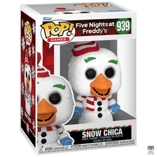 Figurine Funko POP Chica Bonhomme de Neige (Five Nights at Freddy's)